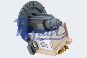 afløbspumpe uden hus med stik bagud