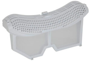 fnugfilter hvid l300xh170mm