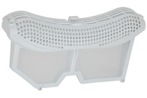 fnugfilter hvid l325xh175mm