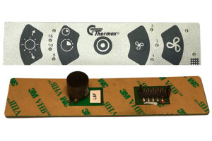 folietastatur thermex m/lysdæmper *sort stik