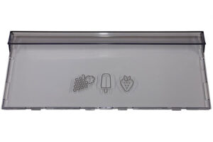 front for fryseskuffe med symboler h170xb400mm