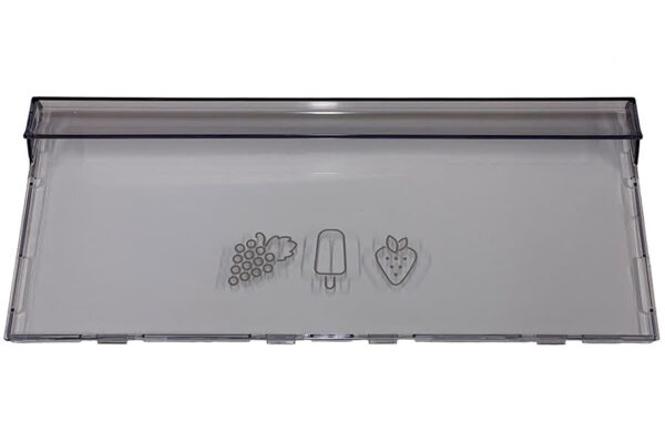 front for fryseskuffe med symboler h170xb400mm