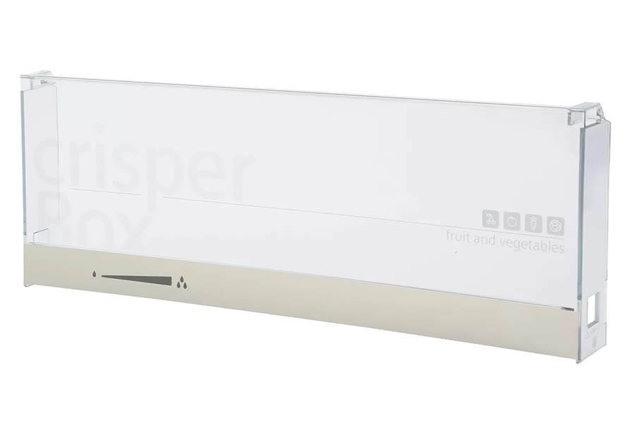 front for grøntskuffe grå b452xh162mm