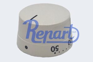knap hvid termostat 50 275°c