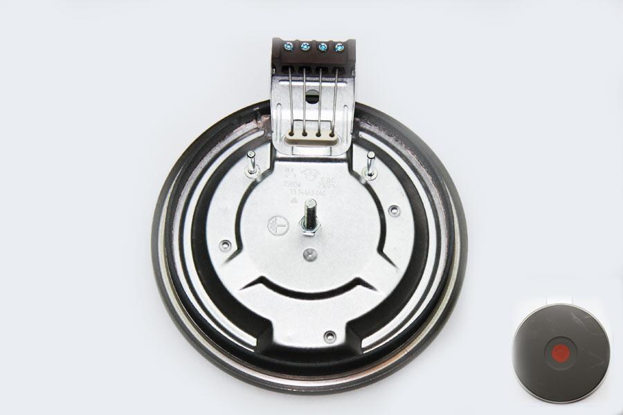 kogeplade 14.5cm 220v 1500w lav kant