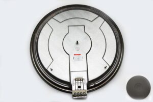 kogeplade 30cm 380v 2500w høj kant