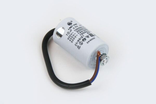 kondensator m.ledning 10,0uf