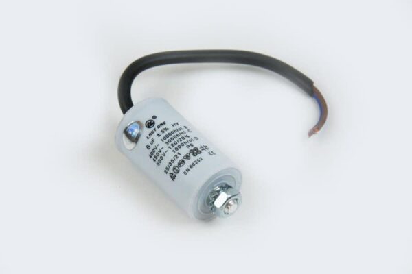 kondensator m.ledning 6,0uf