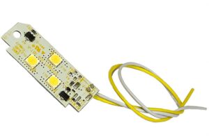 led lysdiode med print
