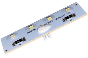 led lysdiode med print