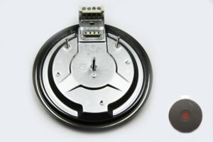 lynplade 18cm 220v 1500w høj kant