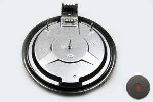 lynplade 22cm 220v 2600w høj kant