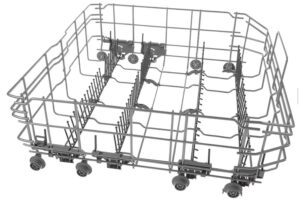 nederste kurv bsh med fleksible tallerkenrækker