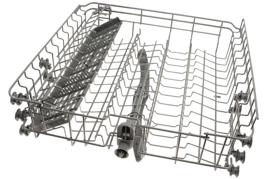 Øverste kurv med spulearm