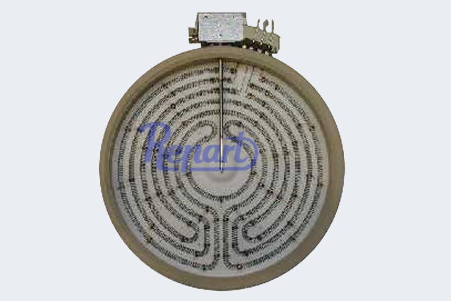plade f.keramik 21cm 220v