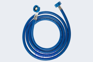 tilløbsslange 2,5m med vinkel og 3/4" gevind