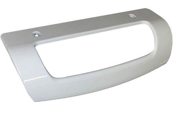 håndtag hvid plast l210/133mm