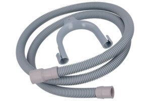 afløbsslange 2m lige, stor studs