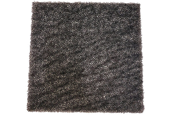 filter 275x270mm sort skumplast gram
