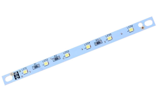 led print med 6 lysdioder og stik