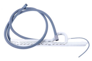 afløbsslange 1,5m med ventil og beslag til whirlpool