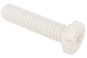 fod hvid plast l95/Ø20mm